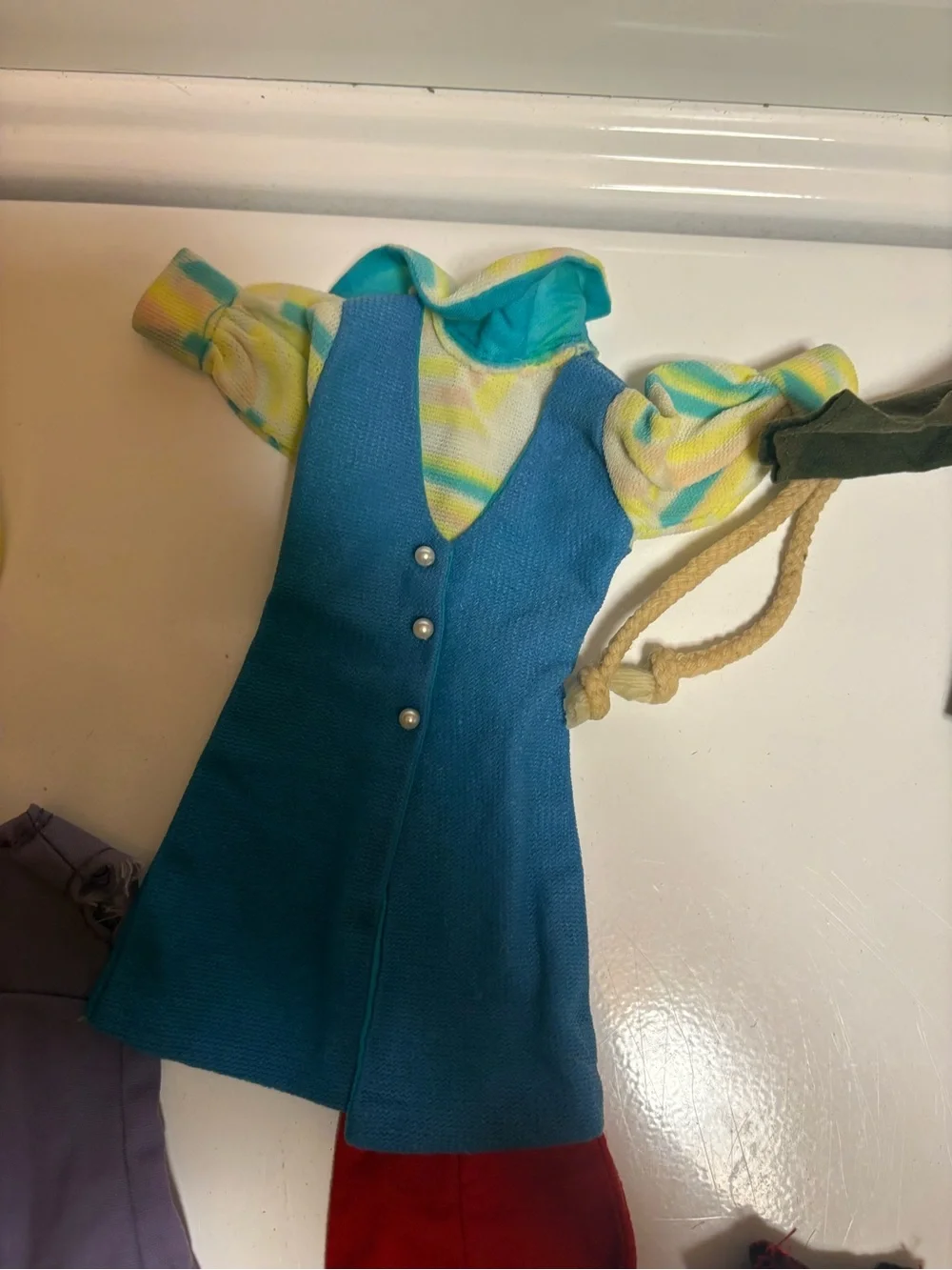 (50+) Assortment of 1960’s & 1970’s Vintage Barbie, Ken, and Skipper Clothes
